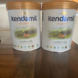 Kendamil organic stage 3 toddler milk. Unopened of course. Expires in May 2025.